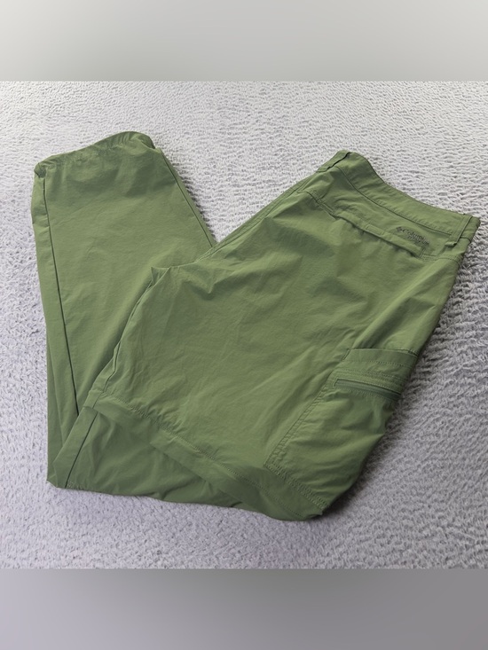 Columbia Pants - Columbia Titanium Convertible Pants Womens 20W Green Lightweight Outdoors Hiking